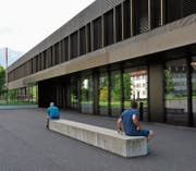 Die Kantonsschule Sarnen. (Bild: Philipp Unterschütz, 8. Mai 2018)