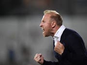 Ludovic Magnin verteidigt seine Mannschaft mit Nachdruck (Bild: KEYSTONE/GIAN EHRENZELLER)