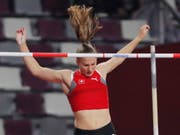 Angelica Moser steht am Sonntag zum ersten Mal in einem WM-Final (Bild: KEYSTONE/EPA/ROBERT GHEMENT)