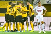 Auch das neue YB überzeugt meist: Sieg im Spitzenspiel gegen Sion. (Urs Lindt/Freshfocus)