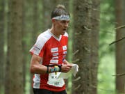Matthias Kyburz realisierte am Heim-Weltcup in Laufen bereits den 44. Weltcup-Podestplatz seiner Karriere (Bild: KEYSTONE/SWISS ORIENTEERING/REMY STEINEGGER)