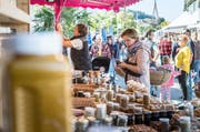 Qual der Wahl am Isliker Herbscht-Märt. (Bild: Andrea Stalder)