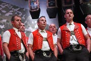 Das Jodelchörli Degersheim. (Bild Robert Hess, Sarnen, 28. September 2019)