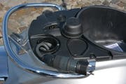 Ladekabel ausziehbar wie bei einem Staubsauger. (Bild: Knellwolf)