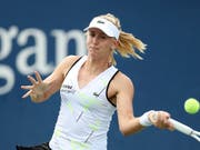 Jil Teichmann musste sich der routinierten Andrea Petkovic geschlagen geben (Bild: KEYSTONE/AP/STEVE LUCIANO)
