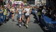 Ideale Bedingungen für Läufer und Zuschauer: Der Stadtlauf fand bei schönstem Sonnenschein statt.Bild: Michel Canonica