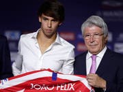 João Felix ist der teuerste Transfer des Sommers - der 19-jährige Portugiese wechselte für 126 Mio. Euro von Benfica Lissabon zu Atlético Madrid (Bild: KEYSTONE/AP/MANU FERNANDEZ)