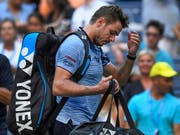 Abschied aus New York: Stan Wawrinka ist mit dem Erreichen des Viertelfinals grundsätzlich zufrieden, doch er will noch mehr (Bild: KEYSTONE/FR171690 AP/SARAH STIER)