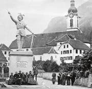 Ein Blick auf den Vorgänger des heutigen Tell – und ins Altdorf vor 150 Jahren. (Bild: Smithsonian Archives)