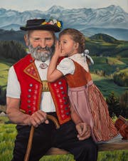 Das Bild "Das Geheimnis", das es in den Final geschafft hat. (Bild: PD)