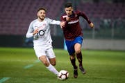 Der 25-jährige Follonier beim Heimspiel des Servette FC gegen den FC Rapperswil-Jona vom 14. Dezember 2019. (Bild: Keystone, Salvatore Di Nolfi, 14. Dezember 2019)