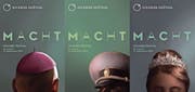 Die drei Plakatmotive zum diesjährigen Lucerne Festival mit dem Thema «Macht». (Bilder: Lucerne Festival)