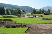 Die Wiese beim Werkhof wird während dreier Wochen fürs EJSF 2020 bereit gemacht. (Bild: Mea McGhee)