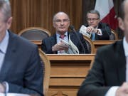 Der Alt-Ständerat Felix Gutzwiller (FDP/ZH) und Präsident der Stiftung Sanitas-Krankenversicherung mahnt vor den gesellschaftlichen Veränderungen, die mit der fortschreitenden Digitalisierung einhergehen. (Bild: KEYSTONE/LUKAS LEHMANN)