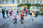 Beim Jodeln wie beim Tanz muss man wahrnehmen, was der andere macht. (Bild: Urs Bucher/Trogen, 3.9.2019)