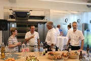 Das Backstudio der Hefe Schweiz AG stösst bei der offiziellen Eröffnung auf ein grosses Interesse.