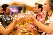 Stimmung wie auf den Wiesn in München wollen die Organisatoren des St.Galler Oktoberfests ins Waaghaus zaubern. (Symboldbild: PD/Frank Gärtner)