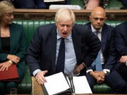 Boris Johnson hat die Abstimmung im Parlament verloren und kündigt Antrag auf vorgezogene Neuwahlen an. (Foto: Roger Harris / UK Parliament) (Bild: KEYSTONE/EPA UK PARLIAMENT/JESSICA TAYLOR / UK PARLIAMENT / HAND)