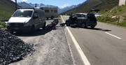 In Andermatt verletzt sich der Töfffahrer erheblich. (Bild: Kapo Uri)