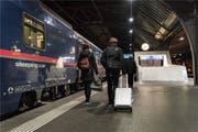 Nachtzugfahren soll konkurrenzfähiger werden, fordert der Bundesrat.Bild: KEY (Zürich, 19. November 2018) (Bild: KEYSTONE)