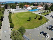 Die geplante Lage des neuen Stadthauses verlangt eine Abweichung von der Regelbauweise. (Bild: Reto Martin)