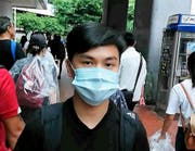 «Die Regierung ist verzweifelt, weil wir nicht so sind, wie sie uns haben will", sagt Desmond Lau, 18. (Bild: Cedric Rehman)