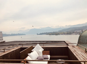 Der schönste Ausblick auf den Vierwaldstättersee? Dieses Penthouse bietet eine 360-Grad Aussicht. (Bild: Le Bijou - The hotel reinvented)