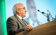 Muss er am 20. Oktober einen Sitzverlust erklären? Ruedi Zbinden, Präsident der SVP Thurgau. (Bild: Reto Martin)