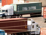 Die USA und China wollen wieder Gespräche zum Handelsstreit aufnehmen. (Foto: Etienne Laurent/EPA) (Bild: KEYSTONE/EPA/ETIENNE LAURENT)
