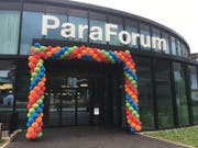 Der Eingang zum Besucherzentrum. (Bild: Fabienne Mühlemann)