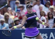 Nur zwei Sätze gab Andreescu auf dem Weg in den Halbfinal ab. (Bild: EPA)