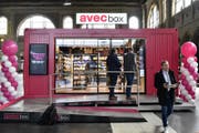 Im April testete Valora einen ersten kassenlosen Shop im Zürcher HB. (KEYSTONE/Walter Bieri)