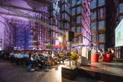 Imposante Kulisse am Wirtschaftstag Frauenfeld (Bild: PD)