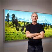 Hannes Schmid reist auch noch mit beinahe 73 Jahren rastlos um die Welt. (Bild: KEYSTONE/Gaetan Bally)