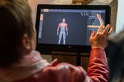 Multimediale Elemente im Paraforum in Nottwil. (Bild: Boris Bürgisser, 5. September 2019)