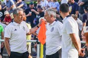Sprechen täglich miteinander: Marcel Koller und Ruedi Zbinden. (Bild: Freshfocus)