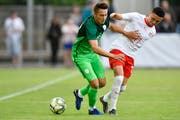 Im Schweizer Trikot spielte Vargas für die Nachwuchsteams, aber noch nie für die A-Nati. Ändert sich das am Sonntag gegen Gibraltar? (Bild: Keystone)
