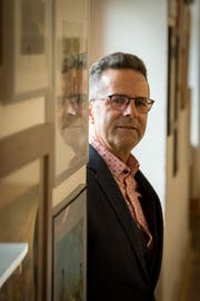 Maler mit Blick für die nebensächlichen Dinge: Peter Egloff aus Teufen. (Bild: Claudio Weder)