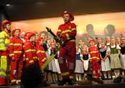 Die Jung-Juizer begeisterten bei ihrem Auftritt mit originellen Interpretationen.Bild: Rosmarie Berlinger (Flüeli-Ranft, 7. September 2019)