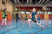 In der Sporthalle Schönenbüel wurde gesprintet, was das Zeug hält. (Bild: Christian H. Hildebrand, Unterägeri, 8. September 2019)