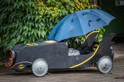 Der kleine Nachteil des Cabrios: Man ist vor Regen nicht geschützt. (Bild: Christian H. Hildebrand, Steinhausen, 8. September 2019)