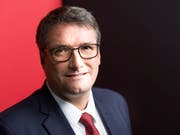 Christian Levrat (49) wirkt auch in seinem elften Jahr als SP-Chef nicht müde. (Bild: Keystone)