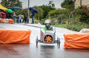 Bei dieser Schikane ist Präzision gefragt. (Bild: Christian H. Hildebrand, Steinhausen, 8. September 2019)