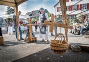 Das Seilerhandwerk können Kinder und Erwachsene auch dieses Jahr wieder kennen lernen. Bild: Ralph Ribi (15. September 2018)
