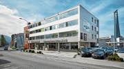 Blick auf die Merbag-Filiale an der Spitalstrasse in Luzern. (Bild: PD)