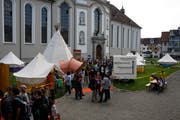 Das «Respect Camp» findet nicht zum ersten Mal auf dem Klosterplatz statt. Es dauert bis Freitag. (Bild: PD)