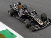 Der Genfer Romain Grosjean fährt für das Formel-1-Team Haas (Bild: KEYSTONE/EPA ANSA/DANIEL DAL ZENNARO)