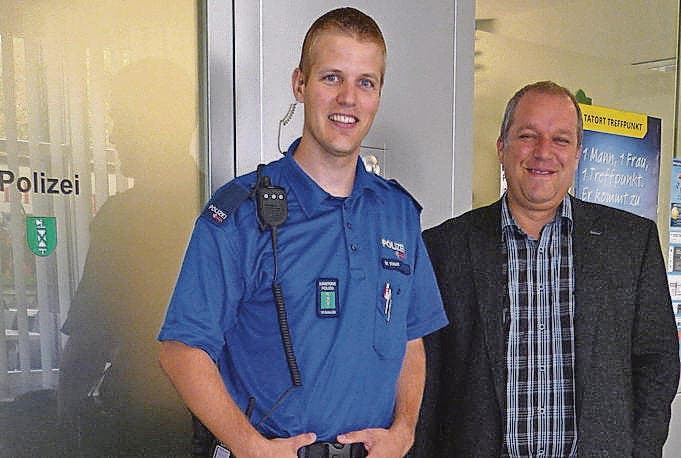 Wigoltingen Polizisten Kennenlernen