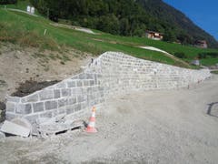 So präsentiert sich die fertige Mauer. (Bild: PD)