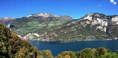 Blick auf Amden vom Kerenzerberg her. (Bild: Toni Sieber)